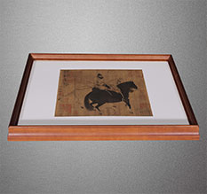 灵宝书画装裱配框服务案例